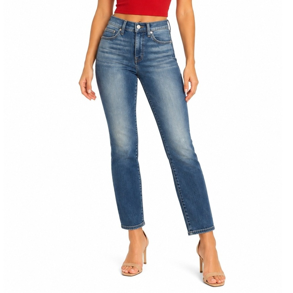 Lucky Brand Ava Mid Rise Skinny Jeans Women 0/25 Blue Ankle